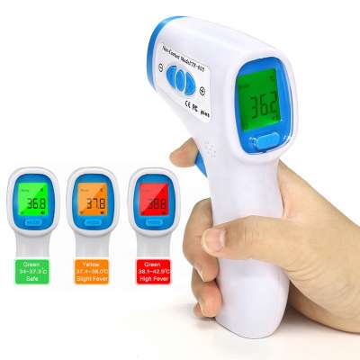 TF-600 Fast Read Baby Adult Body Fever Laser Ir Gun Non-contact Digital Infrared Thermometer for Forehead Ear